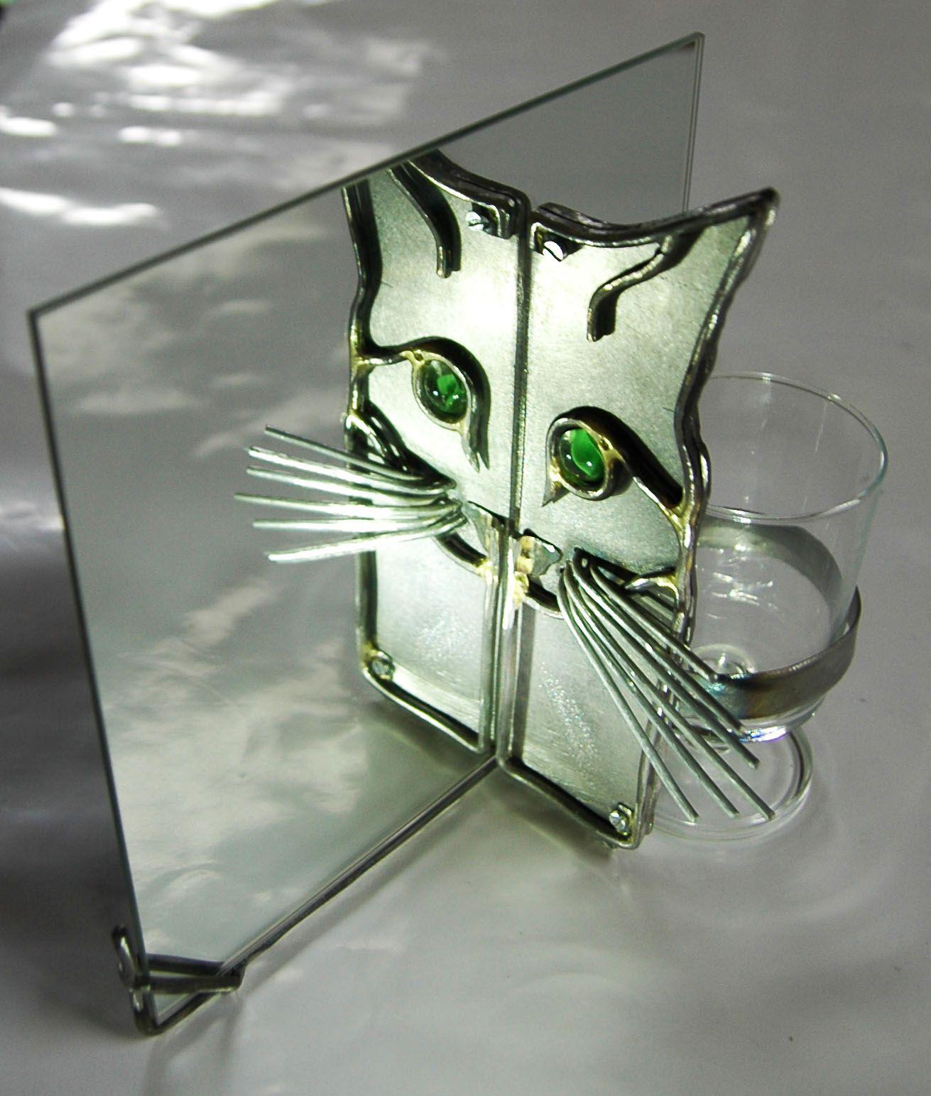 miroir chat